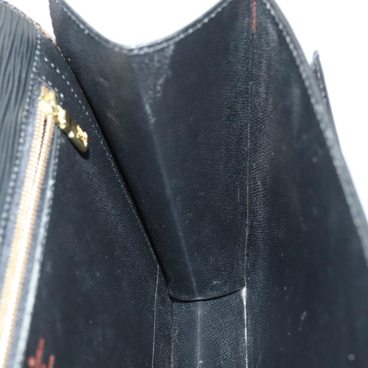 LOUIS VUITTON Epi Monceau 28 Hand Bag Black M52122 LV tb1181