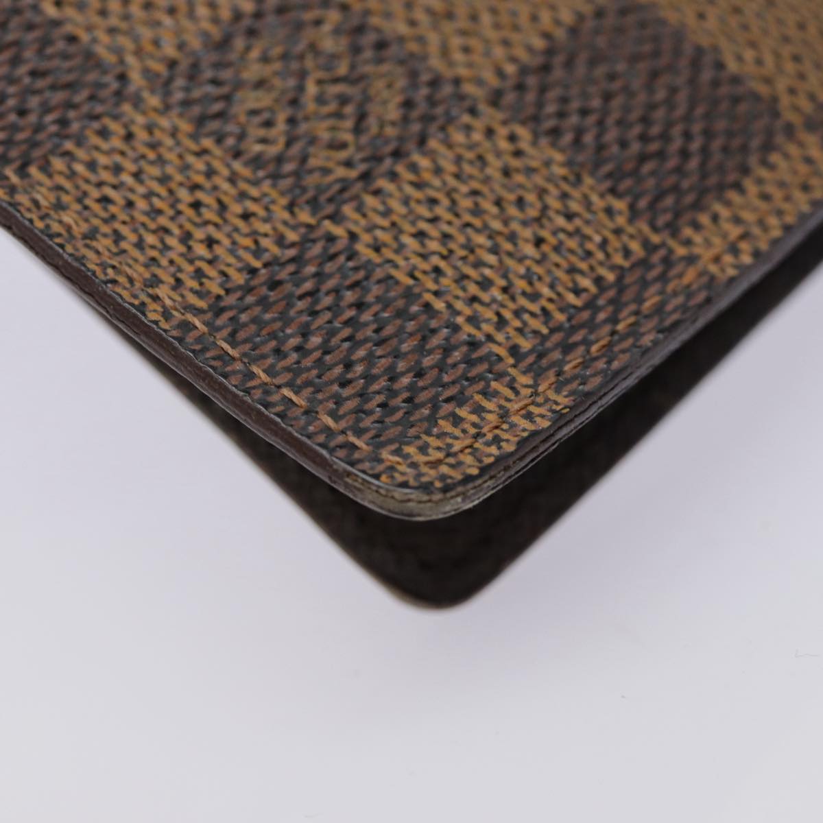LOUIS VUITTON Damier Ebene Agenda PM Day Planner Cover R20700 LV tb1183