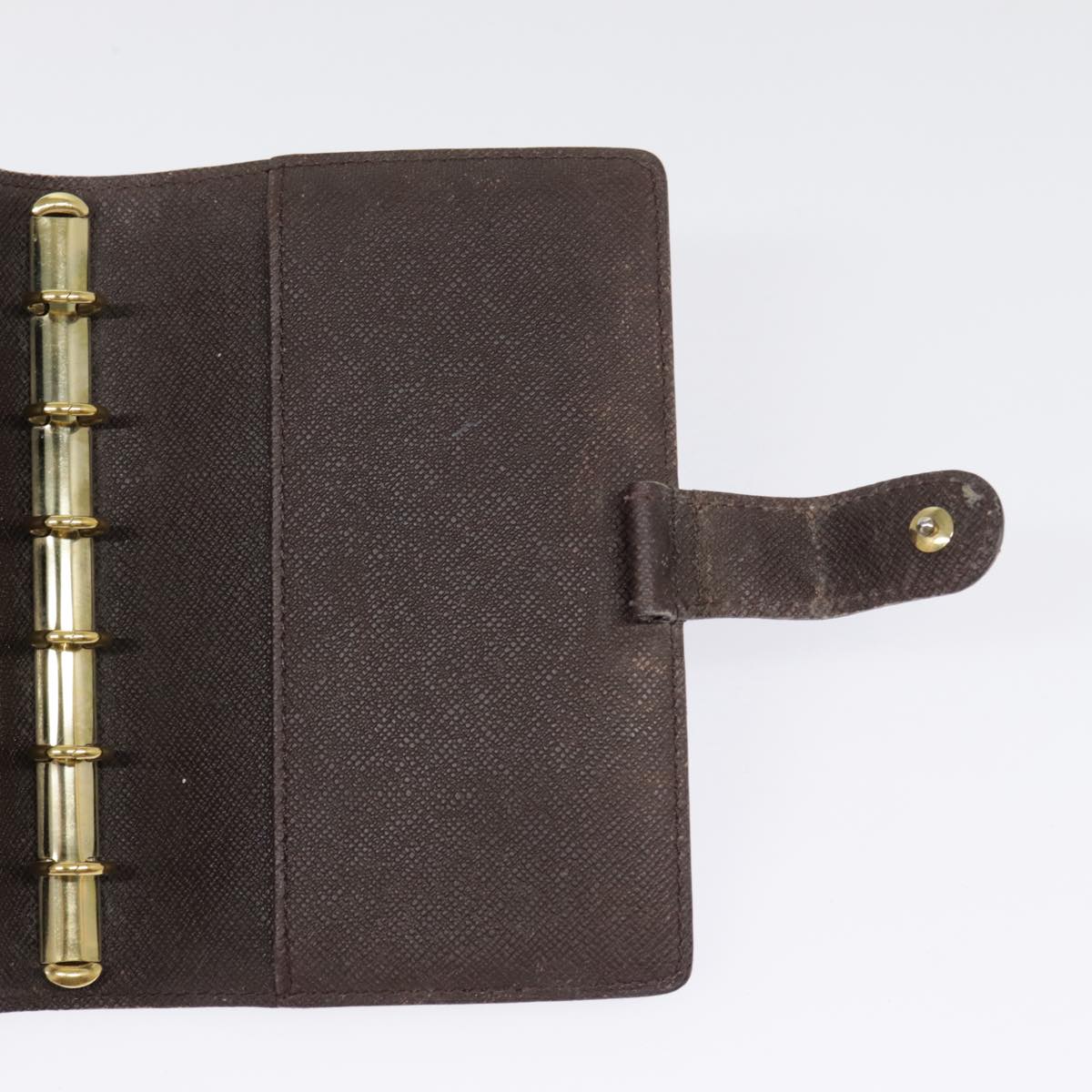 LOUIS VUITTON Damier Ebene Agenda PM Day Planner Cover R20700 LV tb1183
