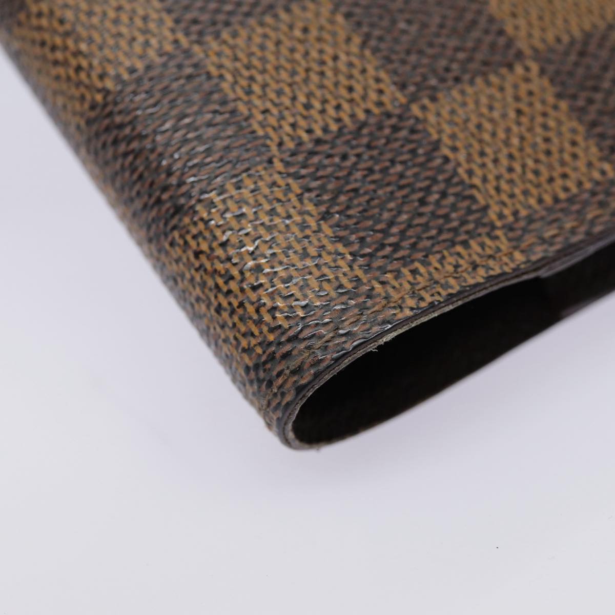 LOUIS VUITTON Damier Ebene Agenda PM Day Planner Cover R20700 LV tb1183