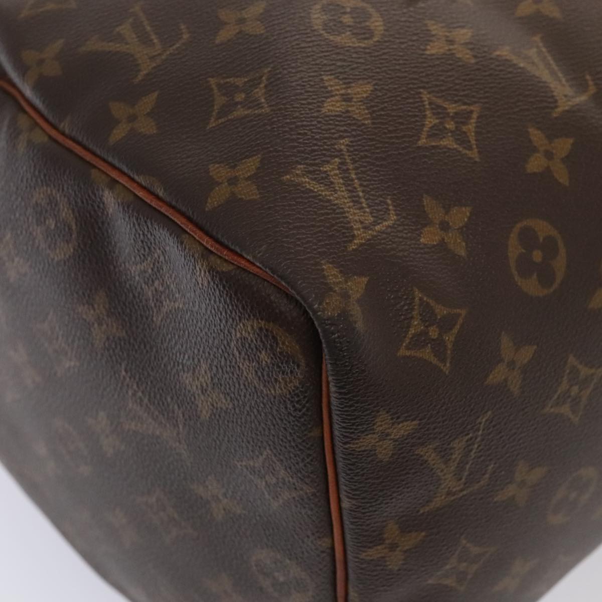 LOUIS VUITTON Monogram Keepall 45 Boston Bag M41428 LV tb1186