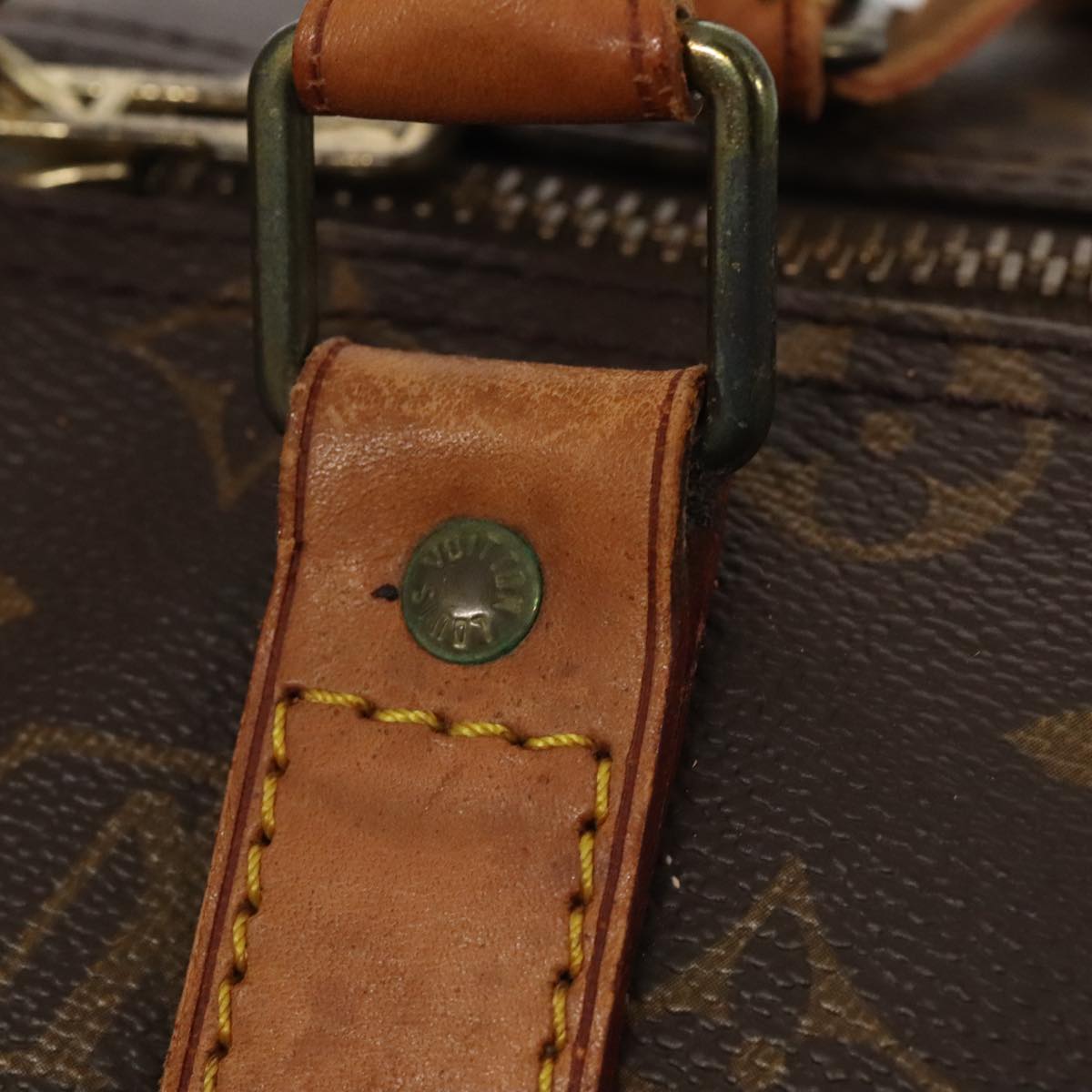 LOUIS VUITTON Monogram Keepall 45 Boston Bag M41428 LV tb1186