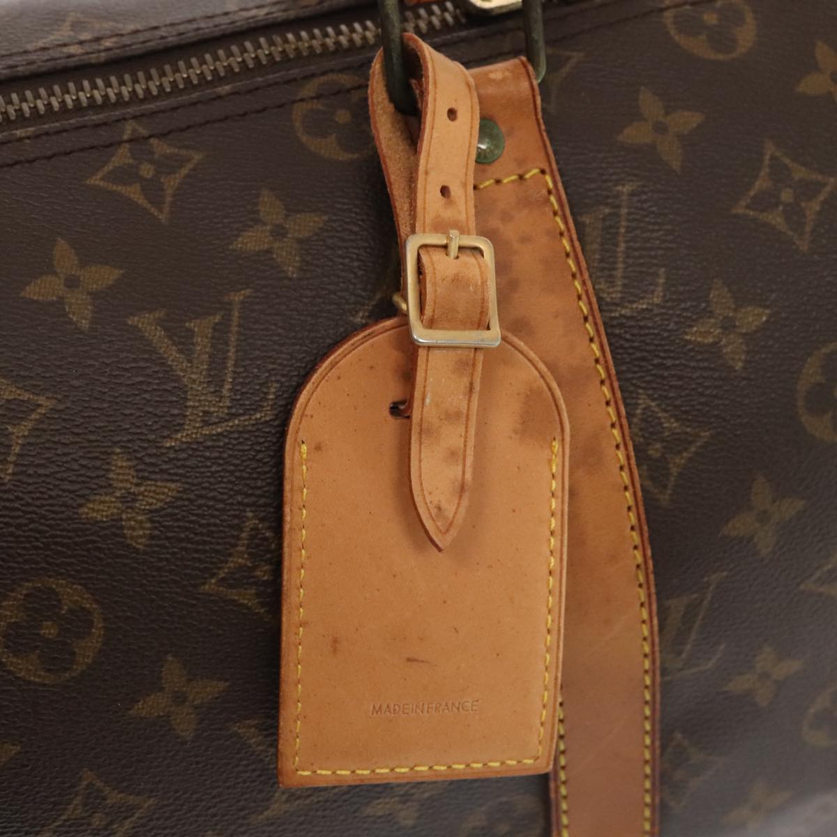 LOUIS VUITTON Monogram Keepall 45 Boston Bag M41428 LV tb1186
