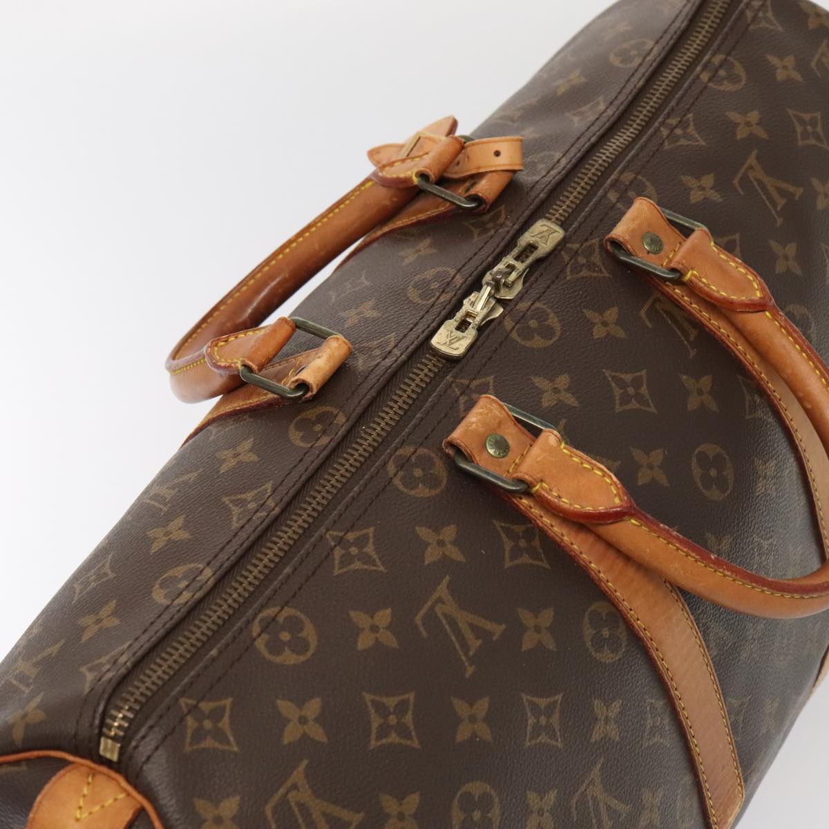 LOUIS VUITTON Monogram Keepall 45 Boston Bag M41428 LV tb1186
