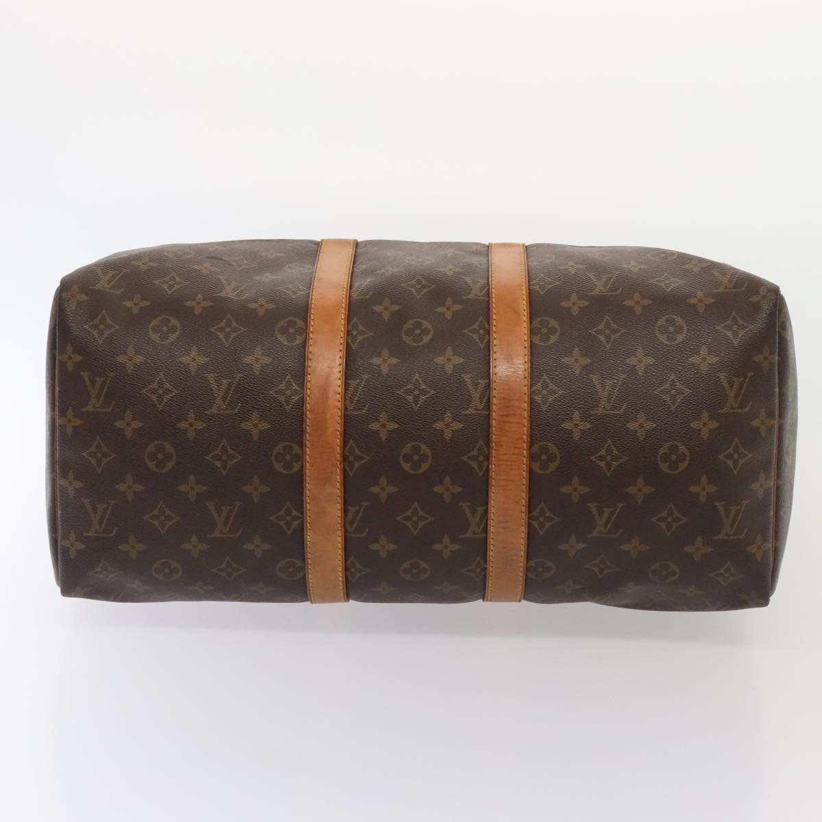 LOUIS VUITTON Monogram Keepall 45 Boston Bag M41428 LV tb1186