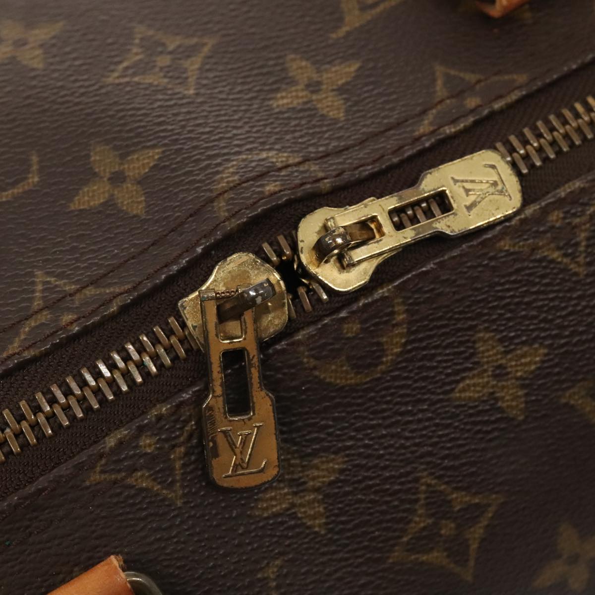 LOUIS VUITTON Monogram Keepall 50 Boston Bag M41426 LV tb1187