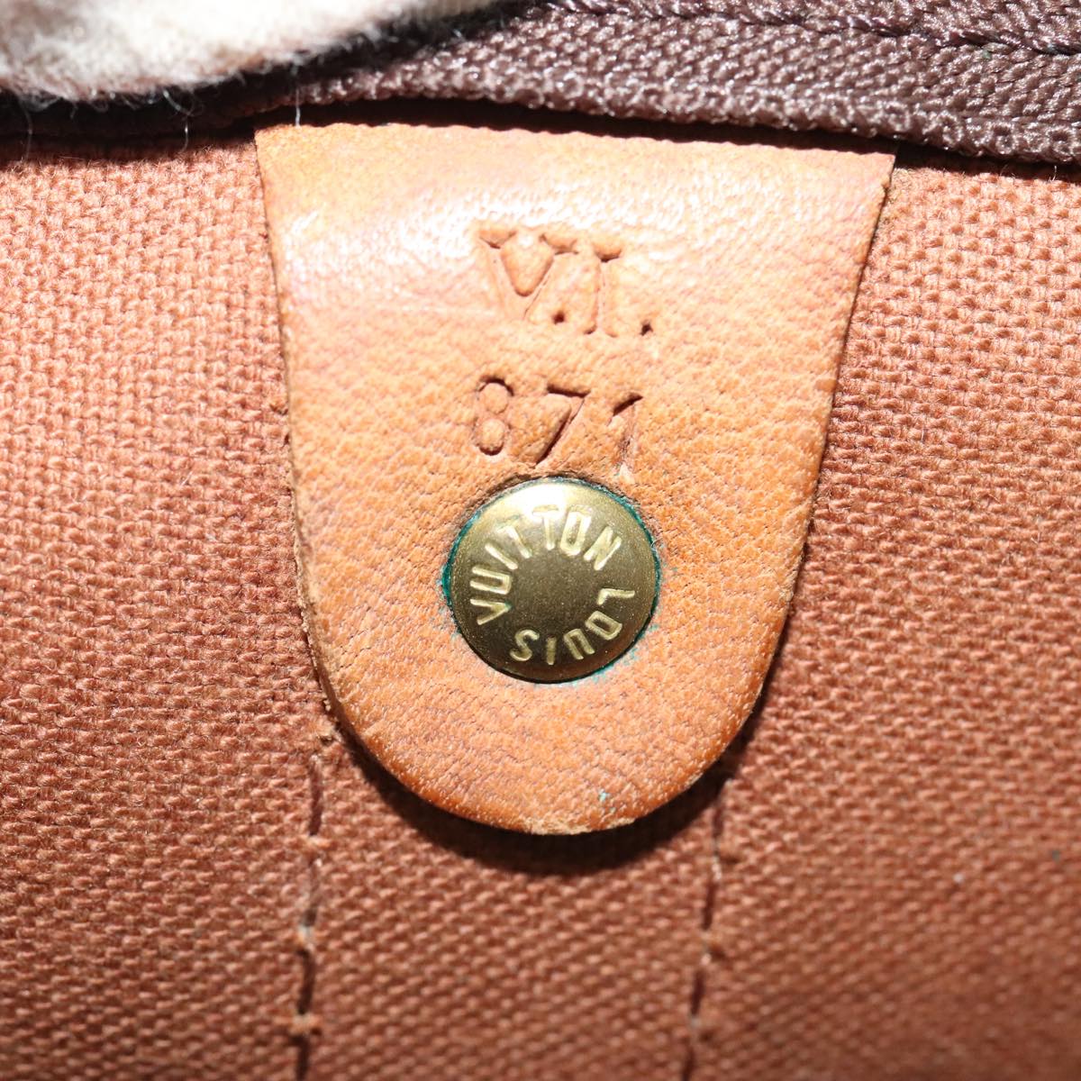 LOUIS VUITTON Monogram Keepall 50 Boston Bag M41426 LV tb1187
