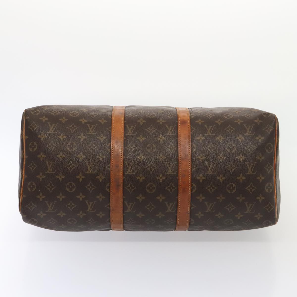 LOUIS VUITTON Monogram Keepall 50 Boston Bag M41426 LV tb1187