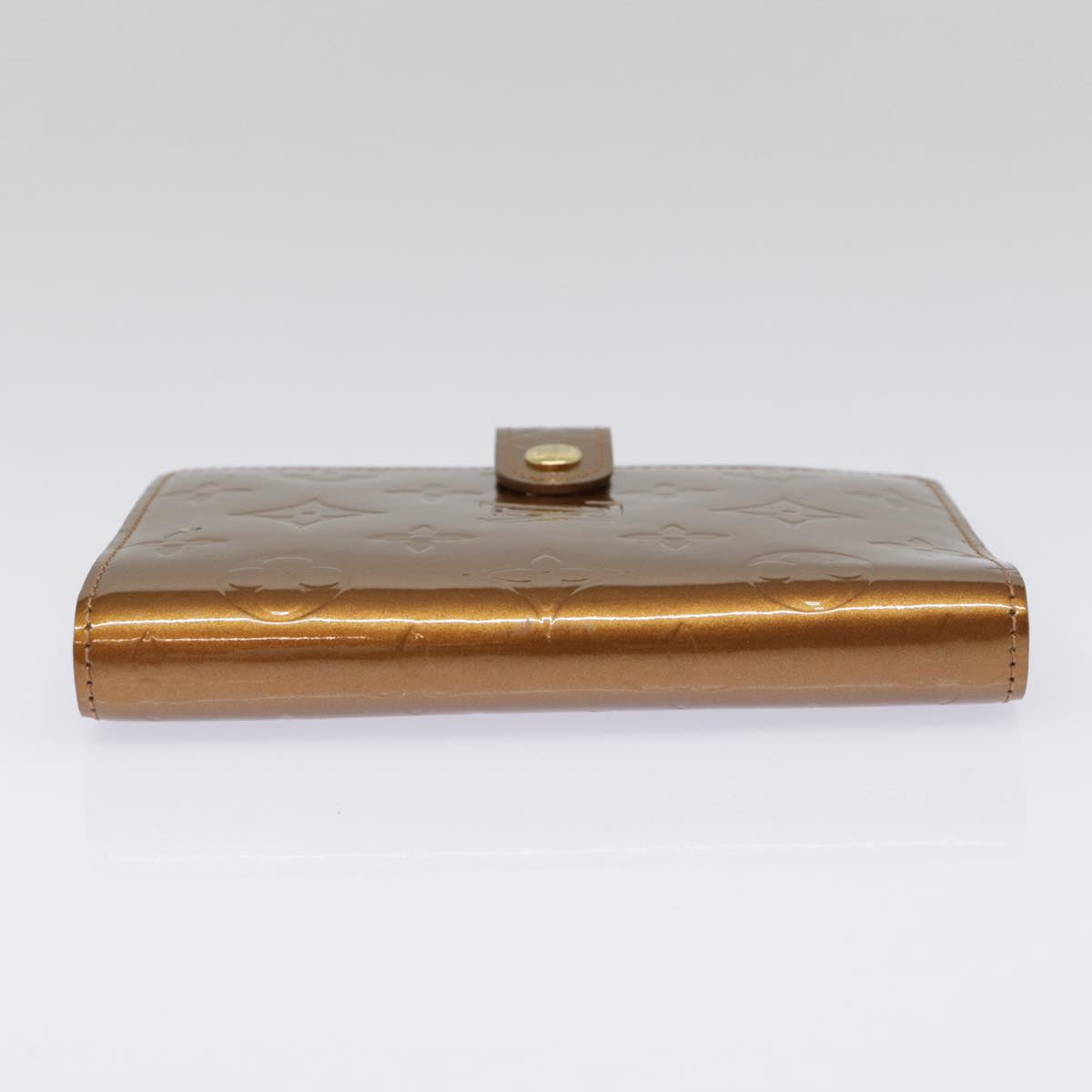 LOUIS VUITTON Vernis Agenda PM Day Planner Cover Bronze R21004 LV tb1191