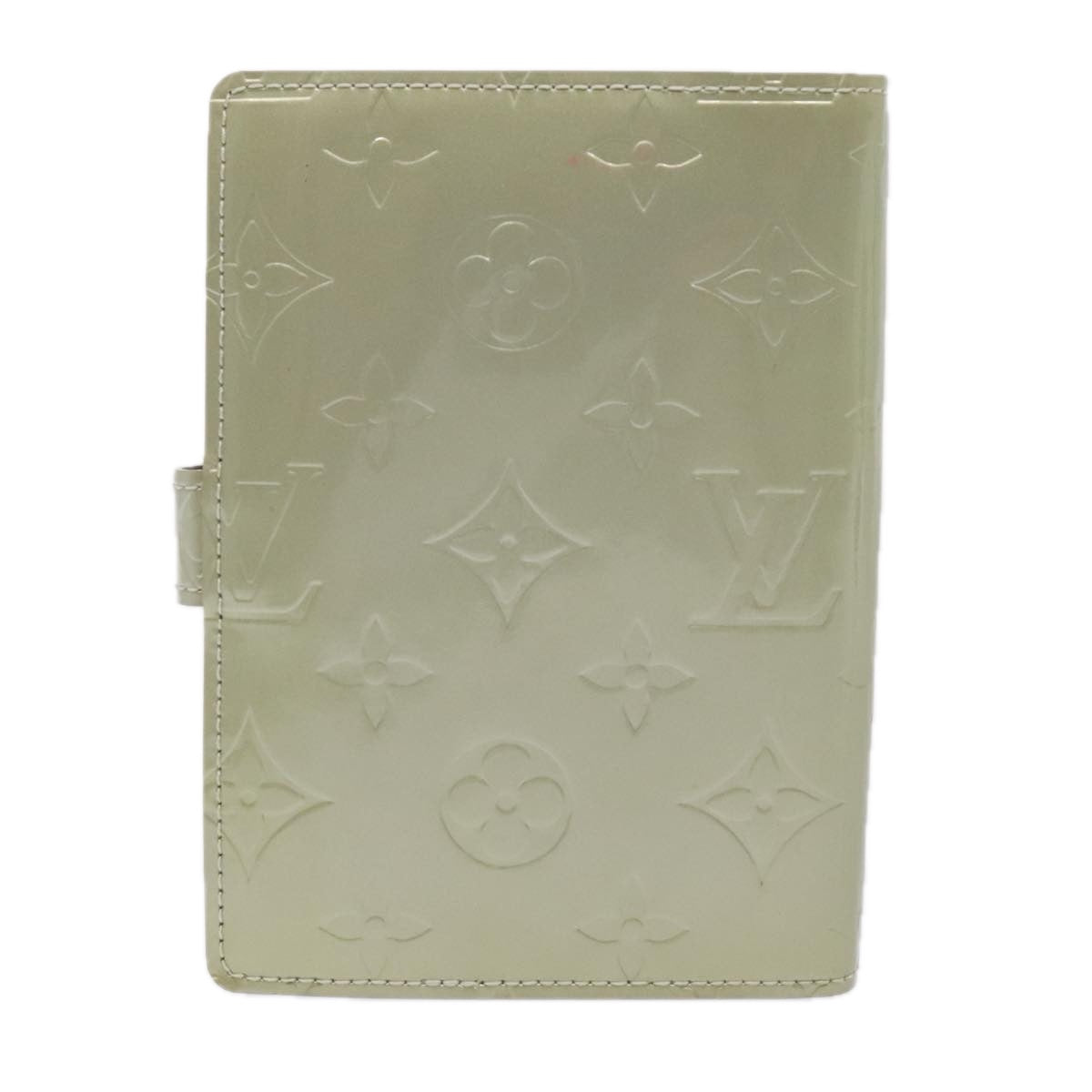 LOUIS VUITTON Vernis Agenda PM Day Planner Cover Gris R21001 LV tb1193