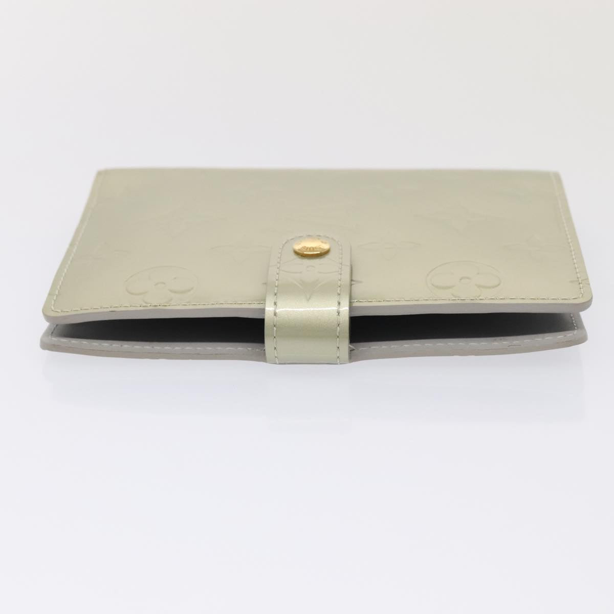 LOUIS VUITTON Vernis Agenda PM Day Planner Cover Gris R21001 LV tb1193