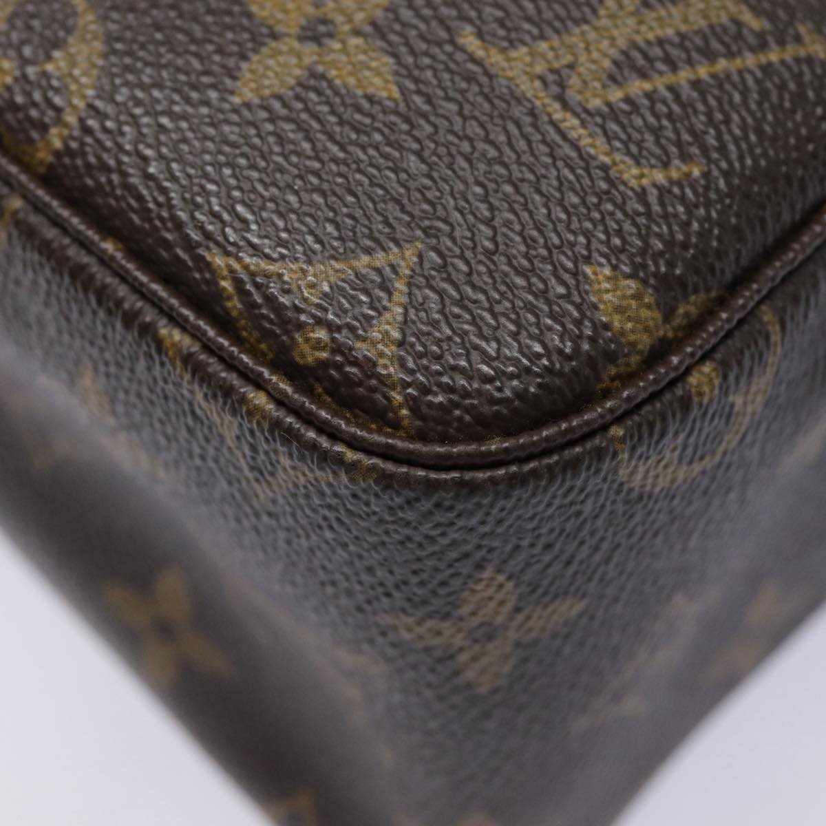 LOUIS VUITTON Monogram Trousse Toilette 28 Clutch Bag M47522 LV tb1194