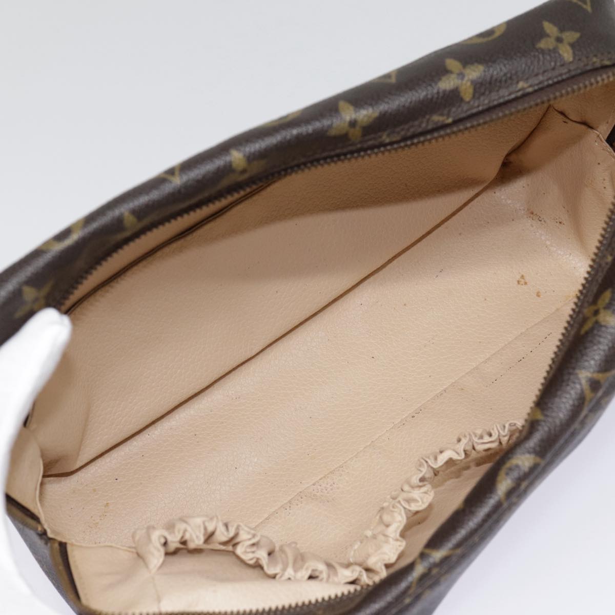 LOUIS VUITTON Monogram Trousse Toilette 28 Clutch Bag M47522 LV tb1194