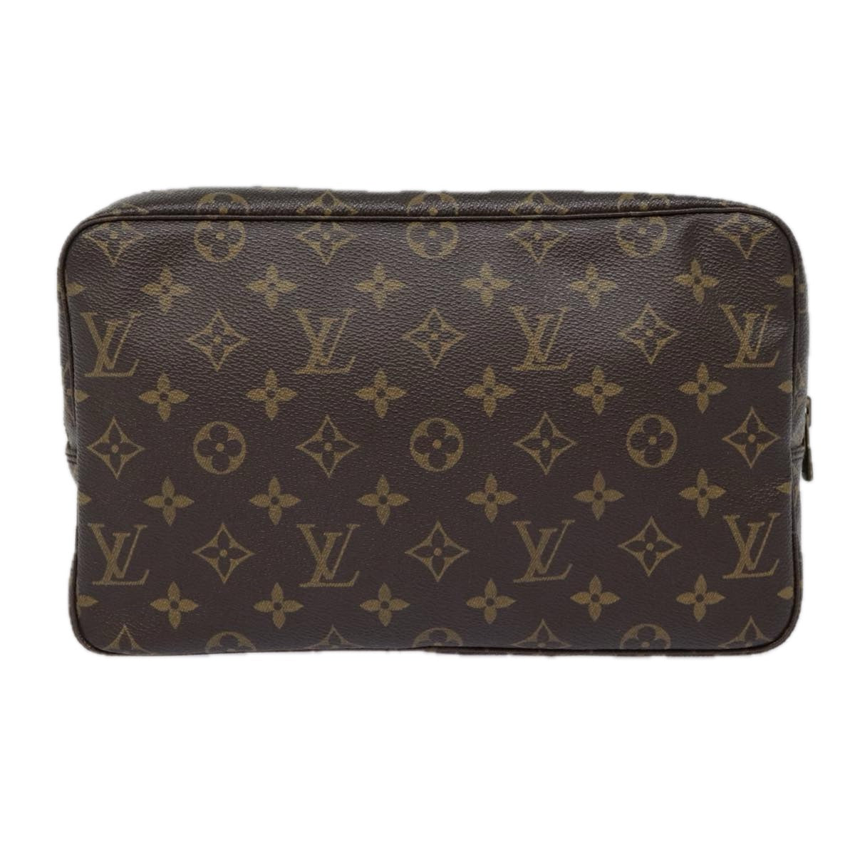 LOUIS VUITTON Monogram Trousse Toilette 28 Clutch Bag M47522 LV tb1194