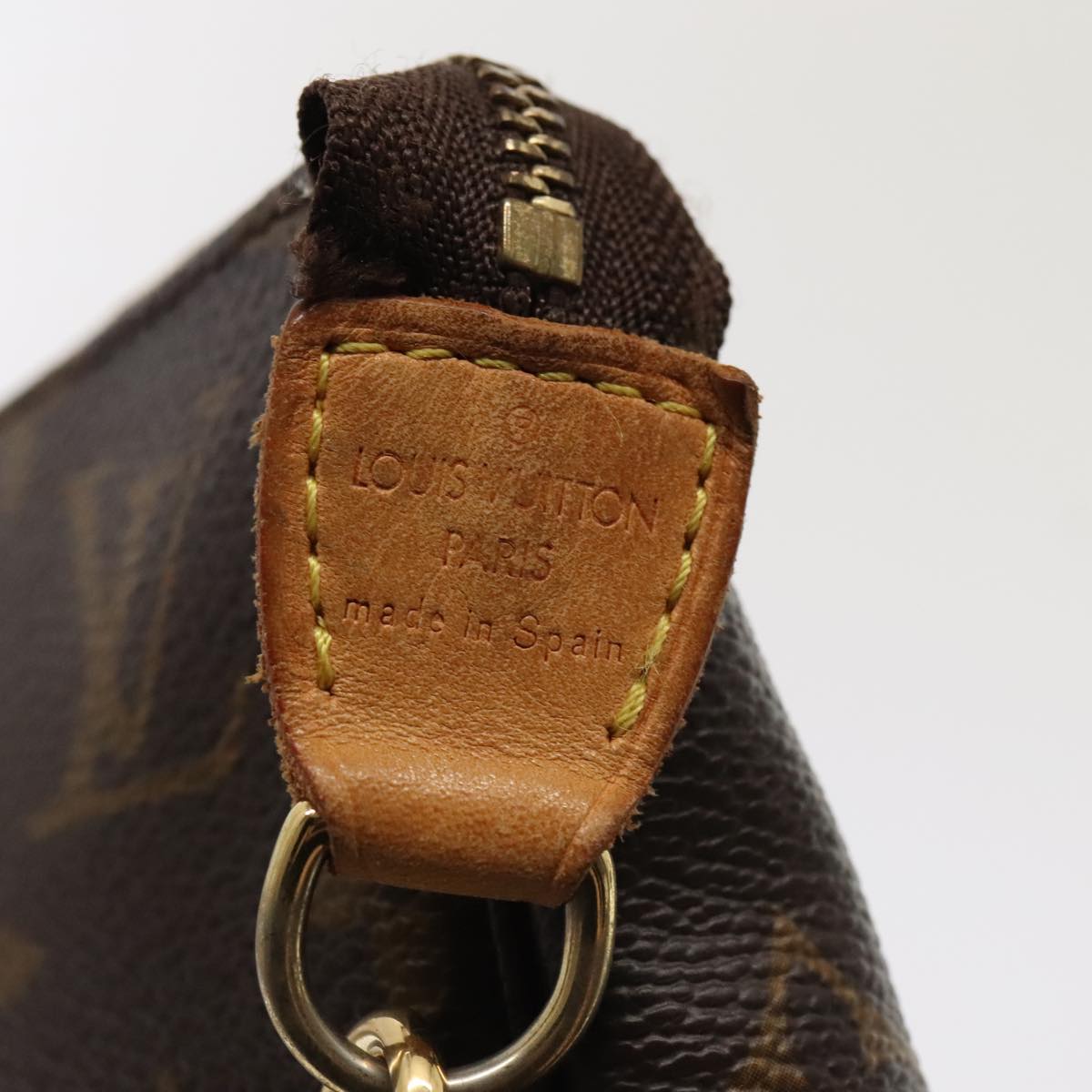 LOUIS VUITTON Monogram Pochette Accessoires Pouch M51980 LV tb1198