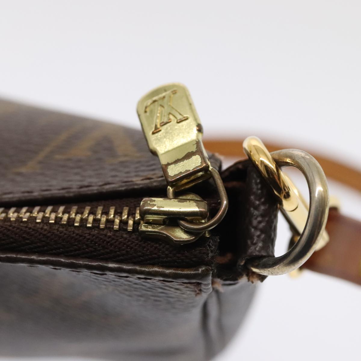 LOUIS VUITTON Monogram Pochette Accessoires Pouch M51980 LV tb1198