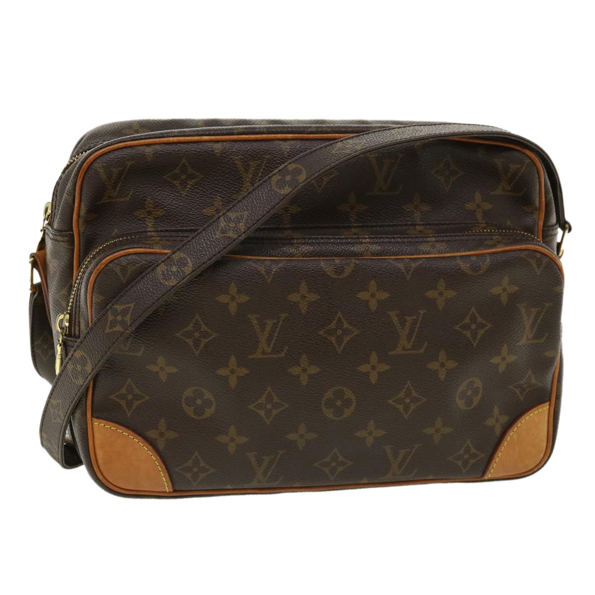 LOUIS VUITTON Monogram Nile Shoulder Bag M45244 LV tb403
