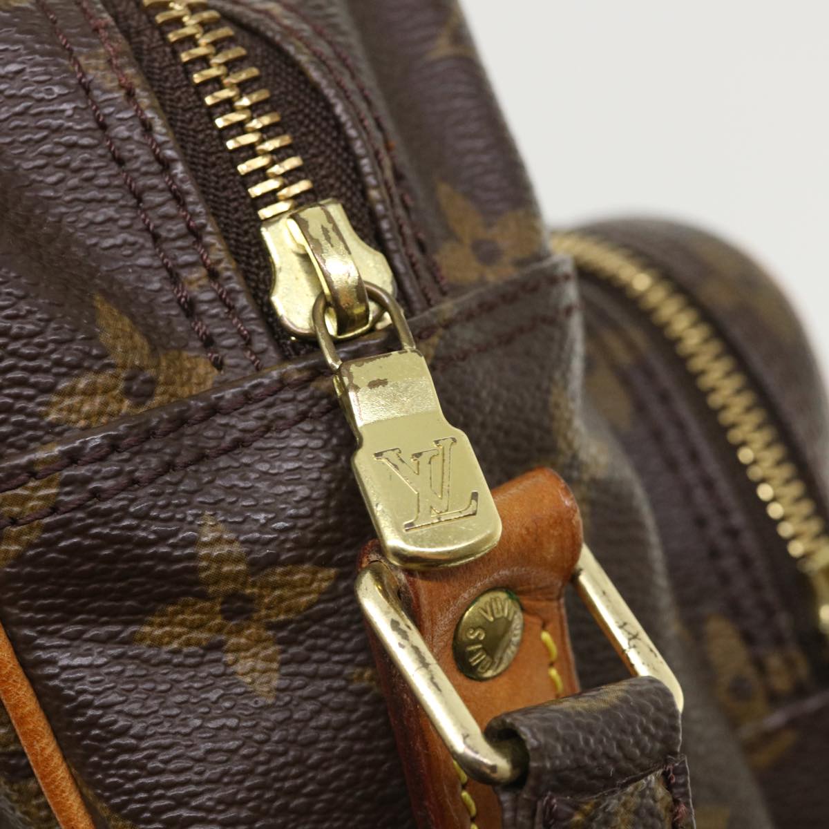 LOUIS VUITTON Monogram Nile Shoulder Bag M45244 LV tb403