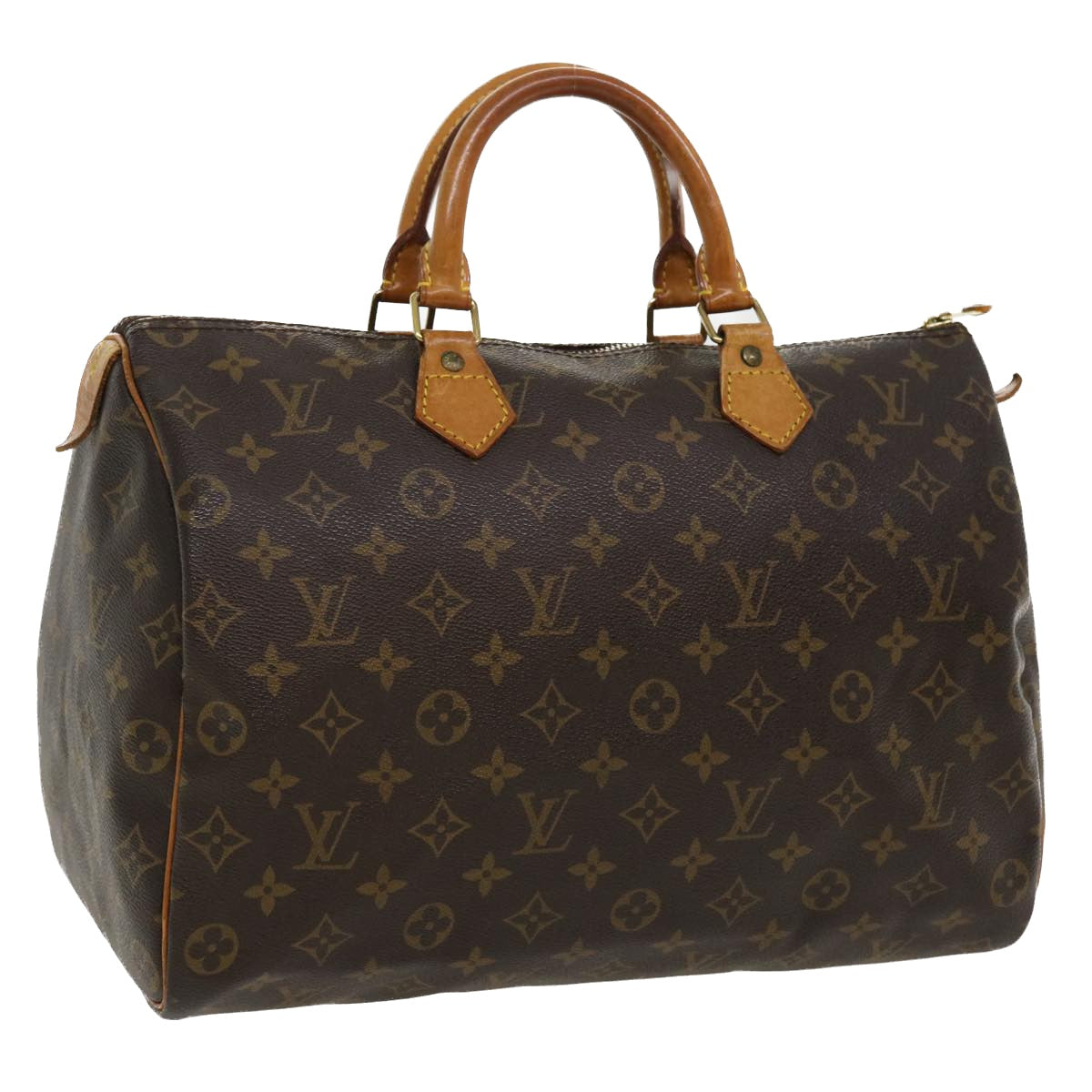 LOUIS VUITTON Monogram Speedy 35 Hand Bag M41524 LV tb437