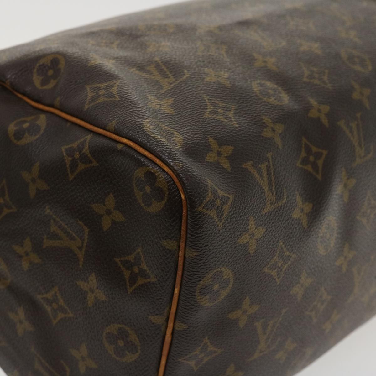 LOUIS VUITTON Monogram Speedy 35 Hand Bag M41524 LV tb437