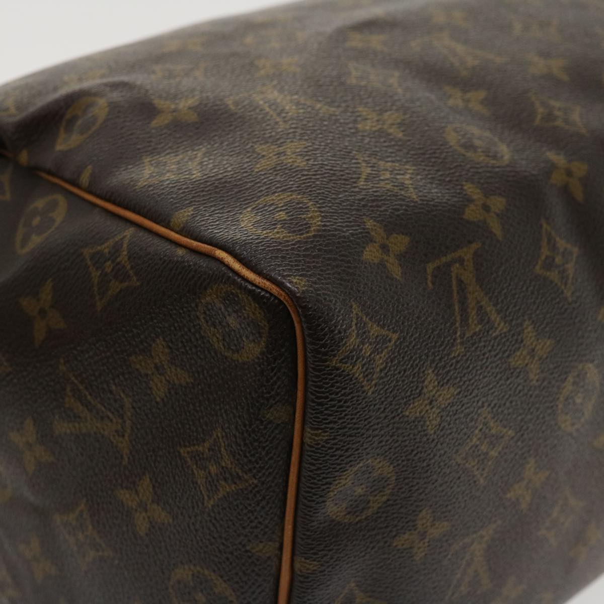 LOUIS VUITTON Monogram Speedy 35 Hand Bag M41524 LV tb437
