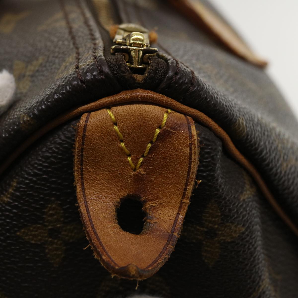 LOUIS VUITTON Monogram Speedy 35 Hand Bag M41524 LV tb437