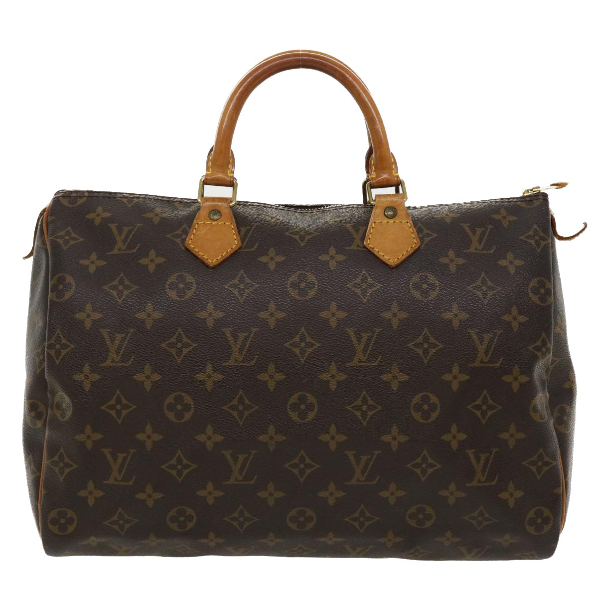 LOUIS VUITTON Monogram Speedy 35 Hand Bag M41524 LV tb437