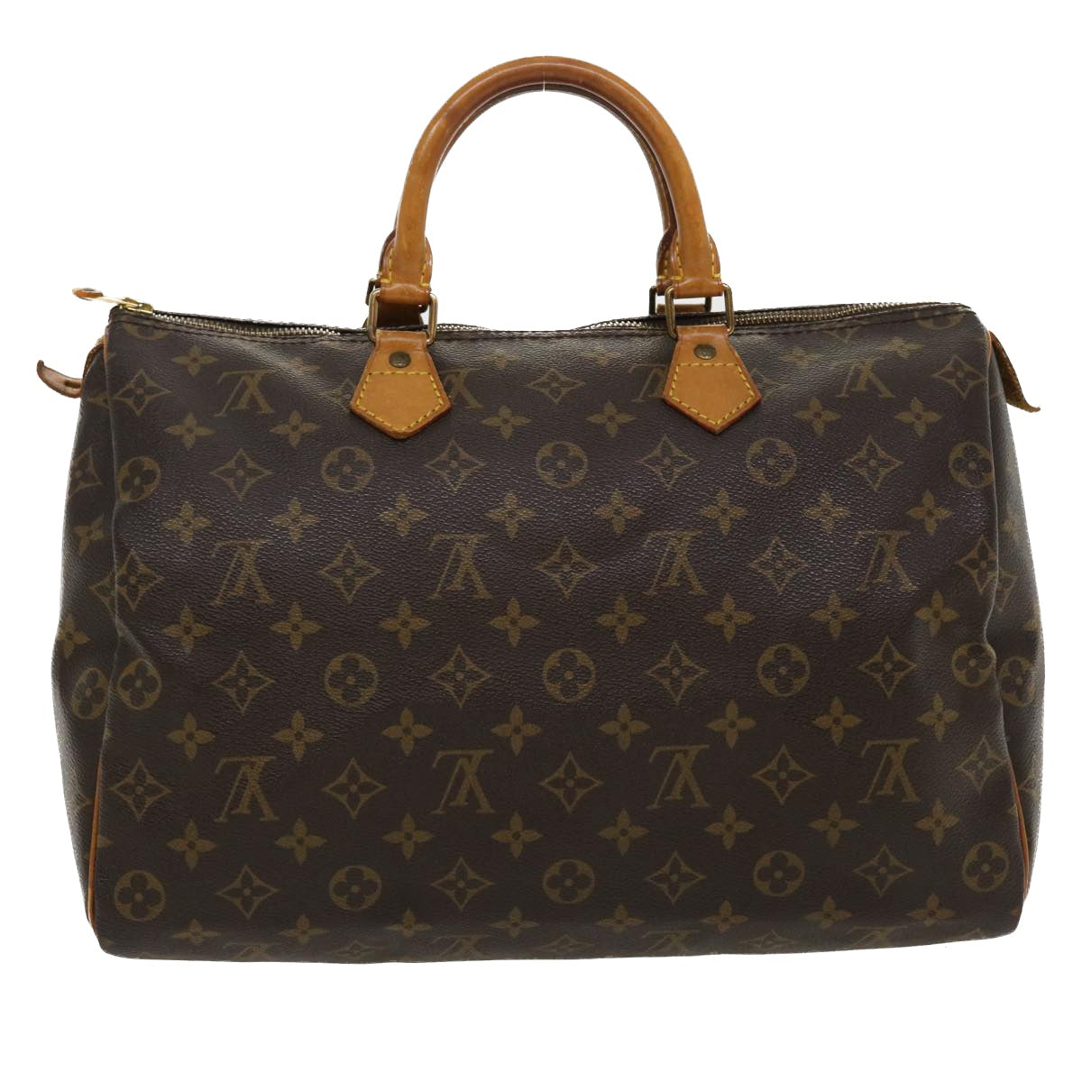 LOUIS VUITTON Monogram Speedy 35 Hand Bag M41524 LV tb437