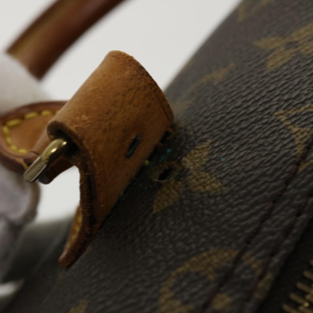 LOUIS VUITTON Monogram Speedy 35 Hand Bag M41524 LV tb437