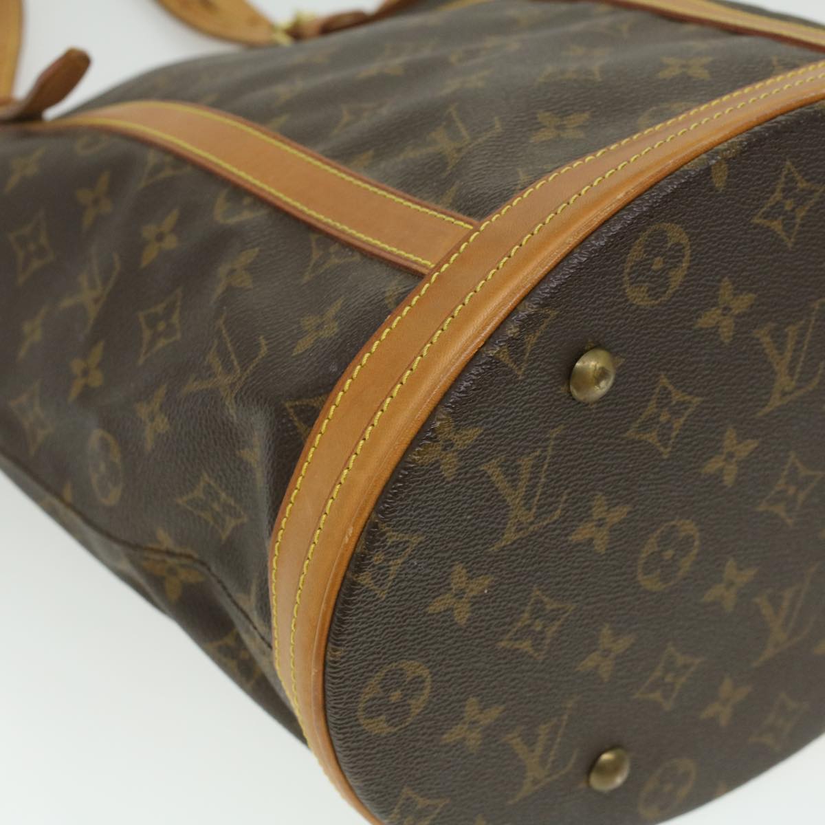 LOUIS VUITTON Monogram Bucket GM Shoulder Bag M42236 LV tb502