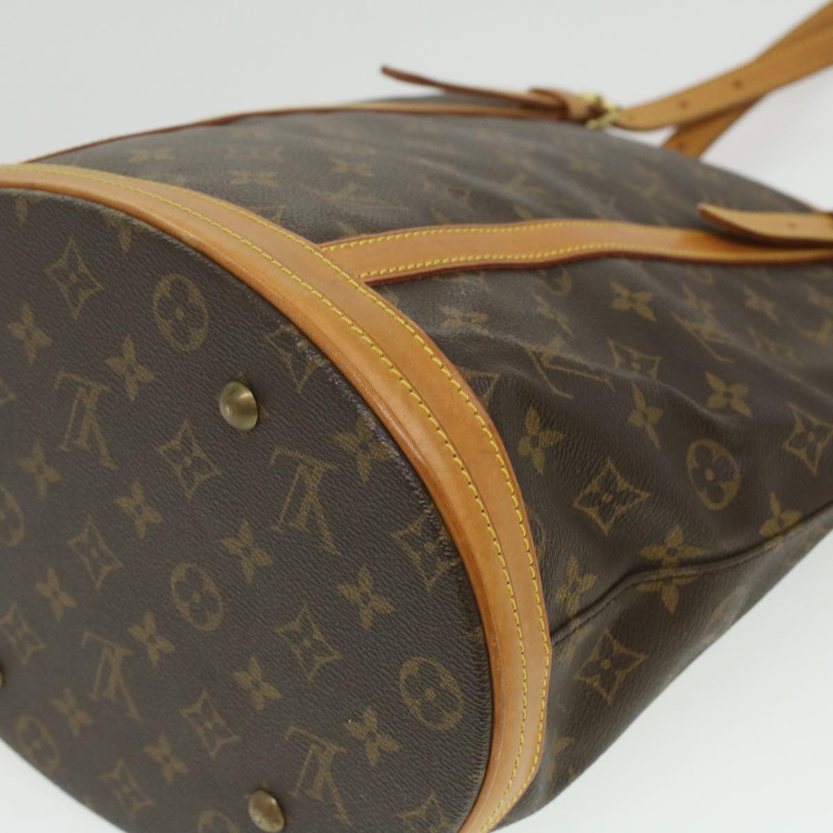 LOUIS VUITTON Monogram Bucket GM Shoulder Bag M42236 LV tb502