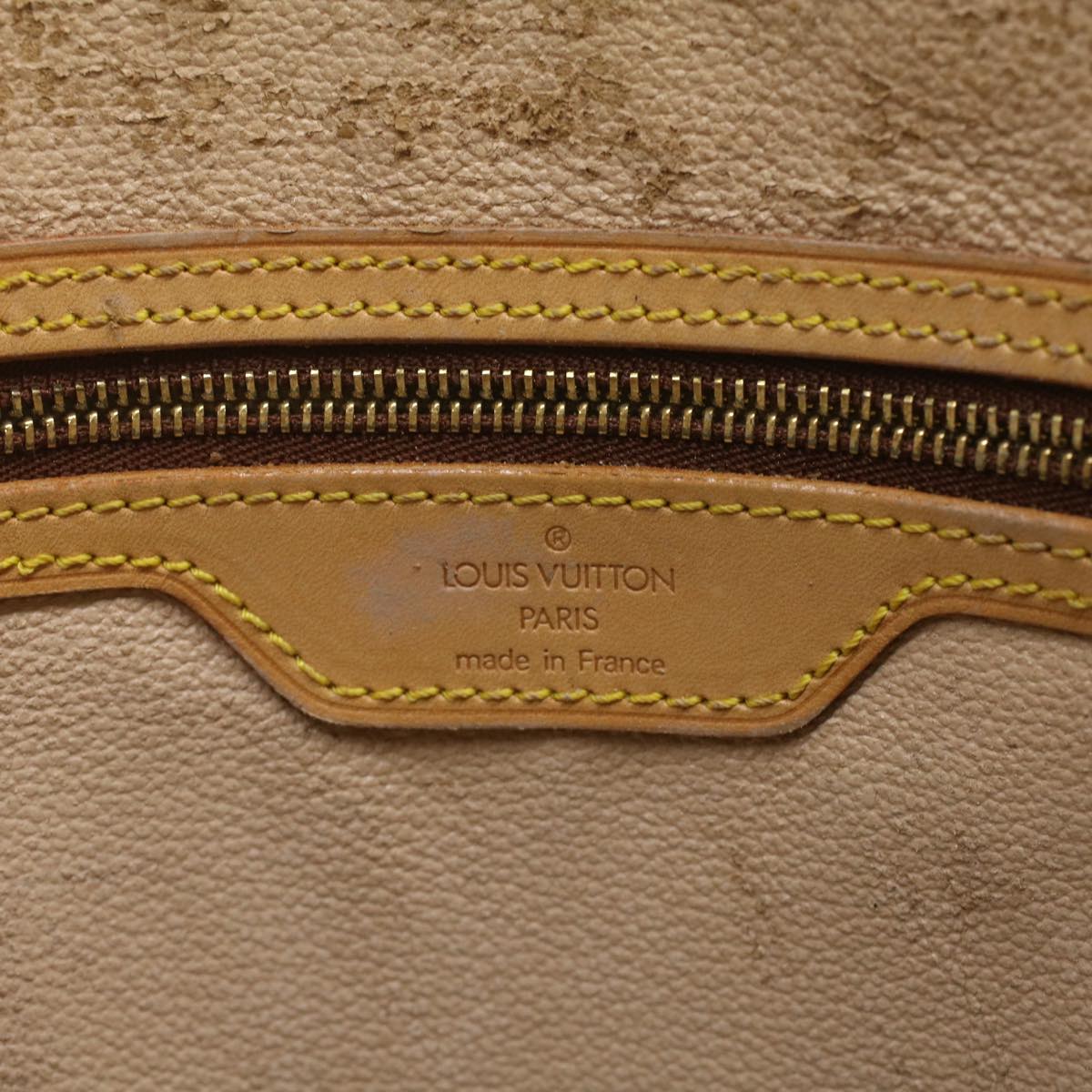 LOUIS VUITTON Monogram Bucket GM Shoulder Bag M42236 LV tb502