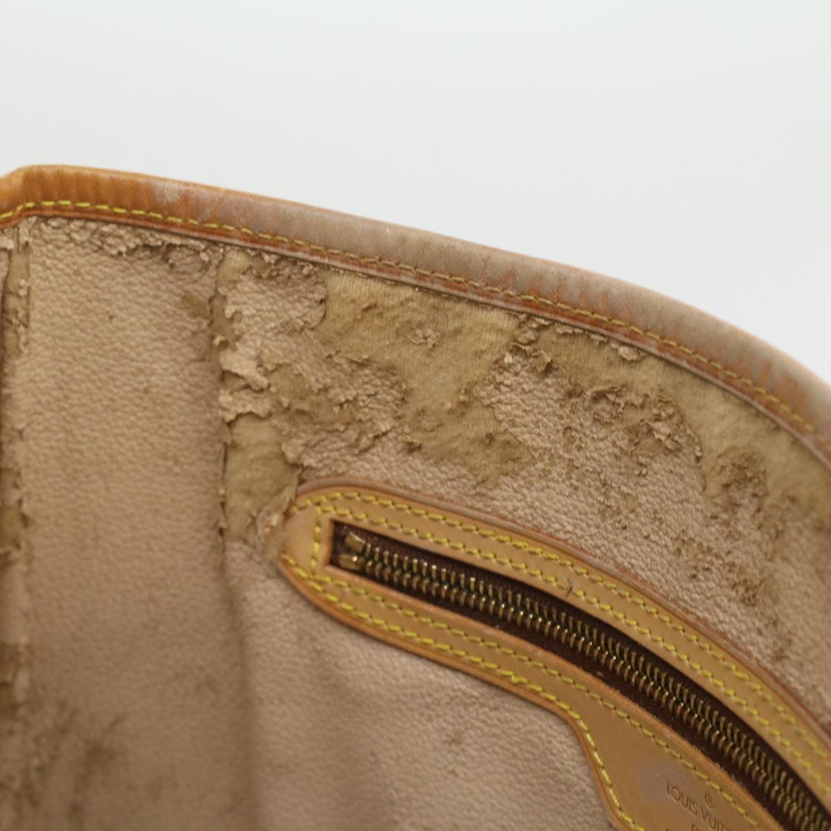 LOUIS VUITTON Monogram Bucket GM Shoulder Bag M42236 LV tb502