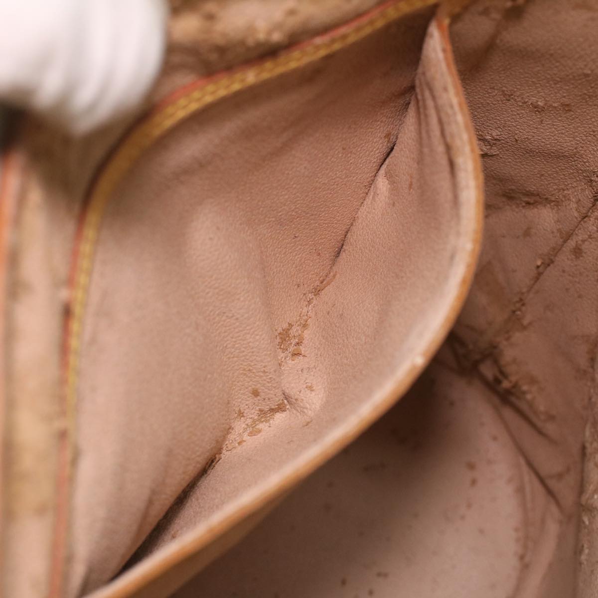 LOUIS VUITTON Monogram Bucket GM Shoulder Bag M42236 LV tb502
