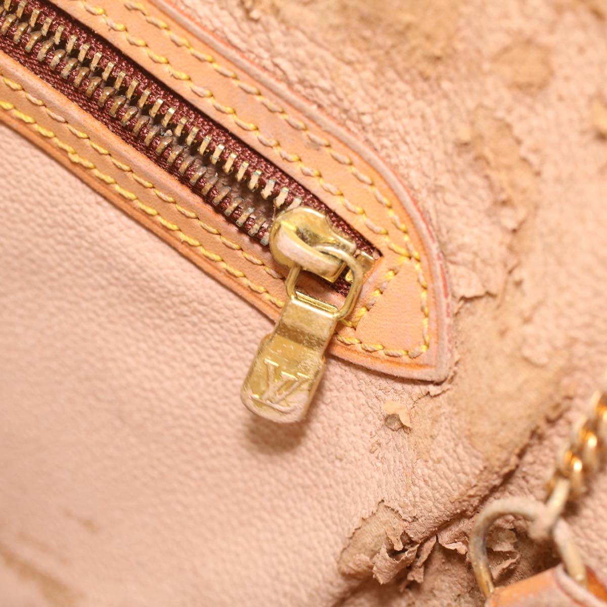 LOUIS VUITTON Monogram Bucket GM Shoulder Bag M42236 LV tb502