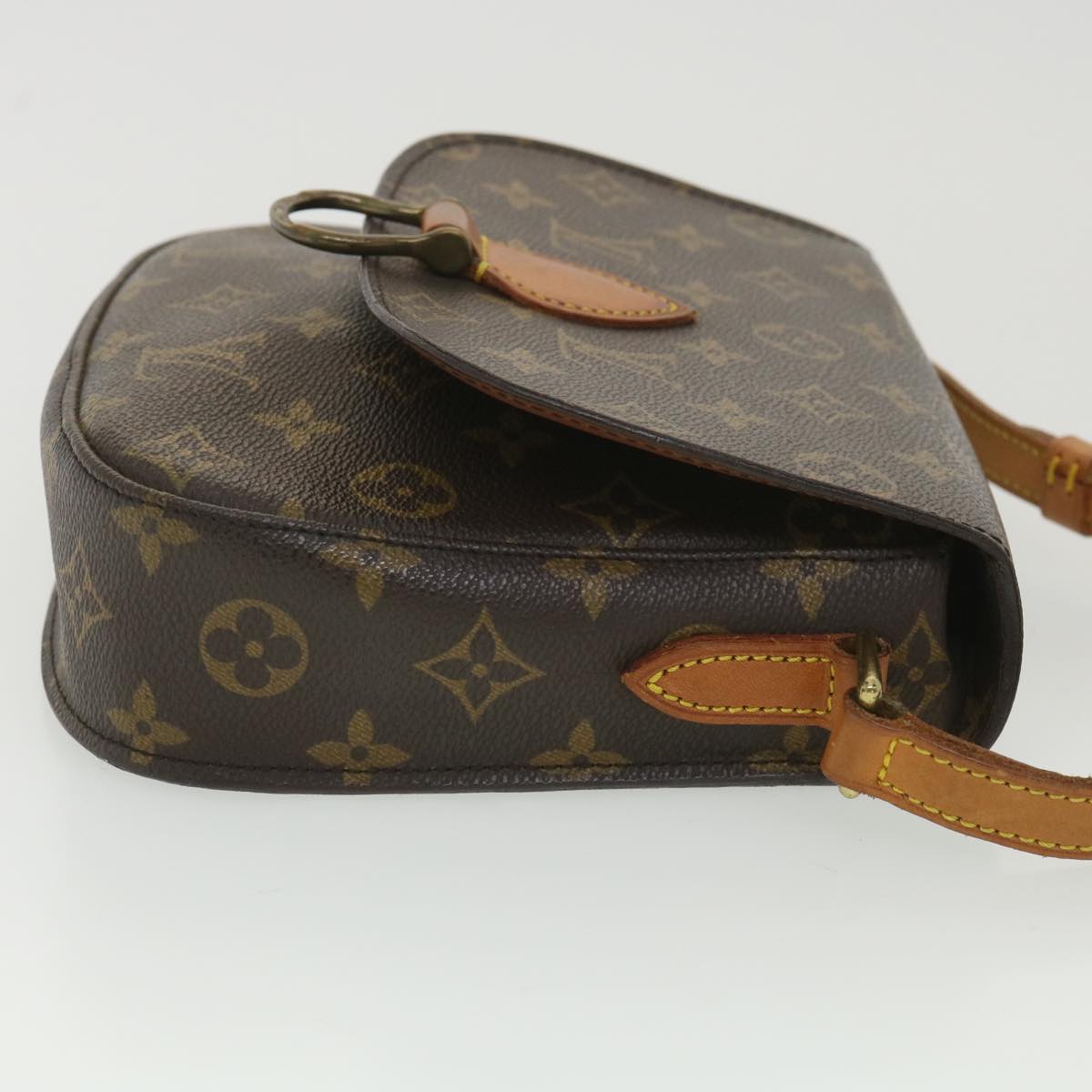 LOUIS VUITTON Monogram Saint Cloud MM Shoulder Bag M51243 LV tb544