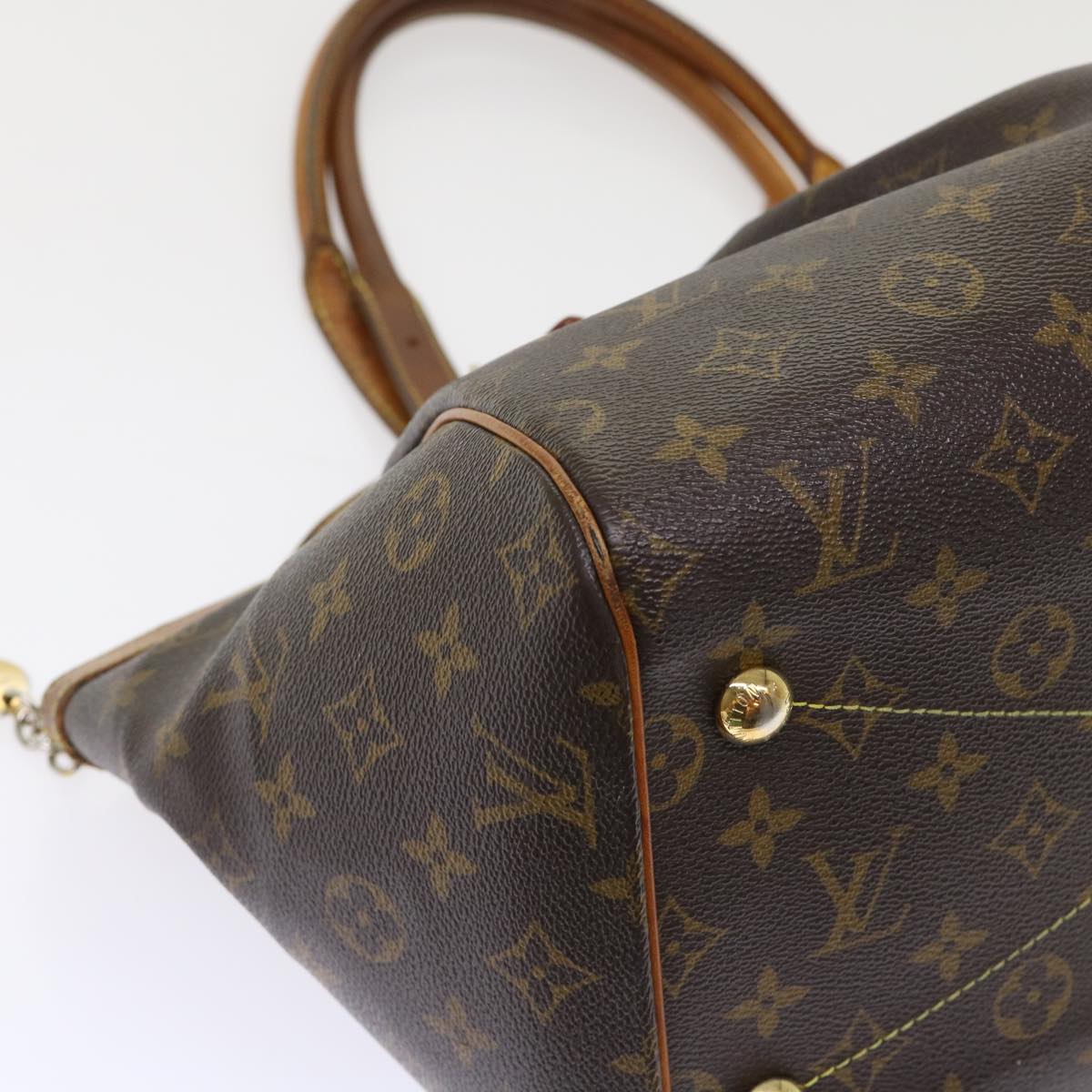 LOUIS VUITTON Monogram Tivoli GM Shoulder Bag M40144 LV tb712