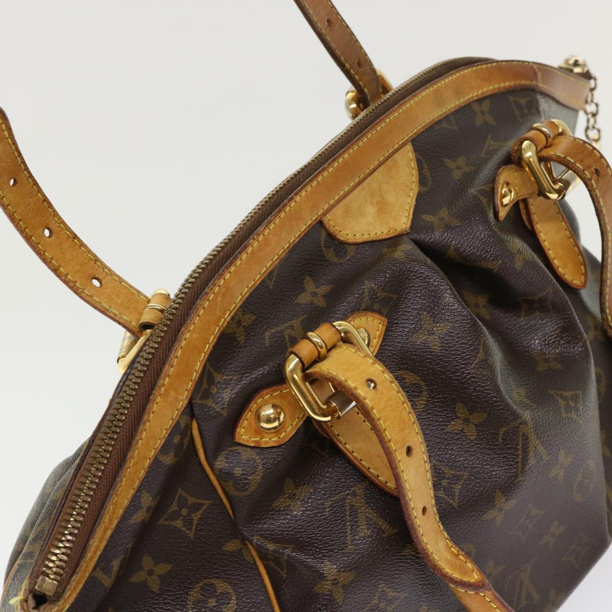 LOUIS VUITTON Monogram Tivoli GM Shoulder Bag M40144 LV tb712