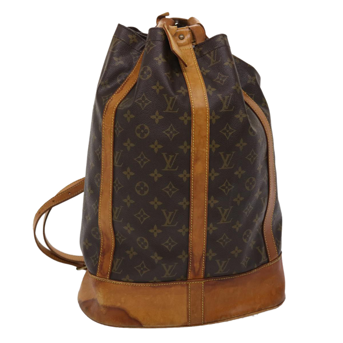 LOUIS VUITTON Monogram Randonnee GM Shoulder Bag M42244 LV tb714