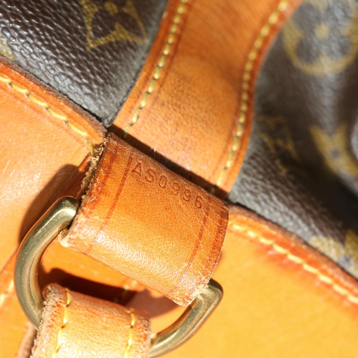 LOUIS VUITTON Monogram Randonnee GM Shoulder Bag M42244 LV tb714