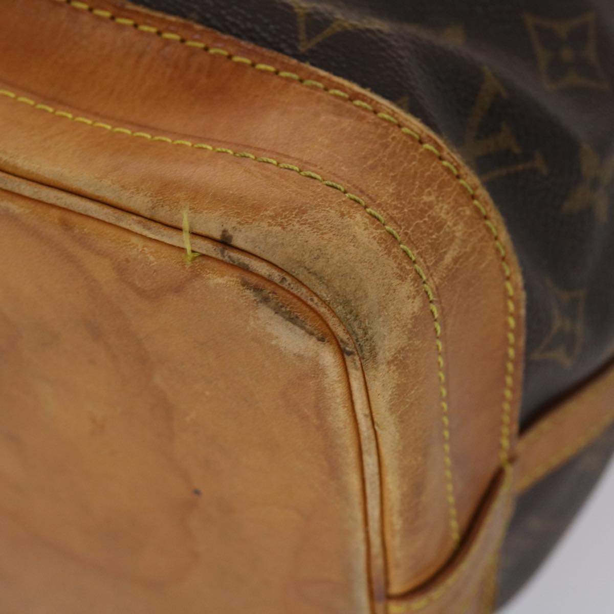 LOUIS VUITTON Monogram Noe Shoulder Bag M42224 LV tb721