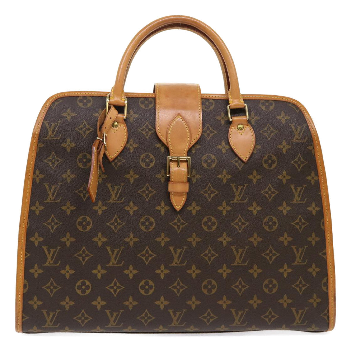 LOUIS VUITTON Monogram Rivoli Hand Bag M53380 LV tb722
