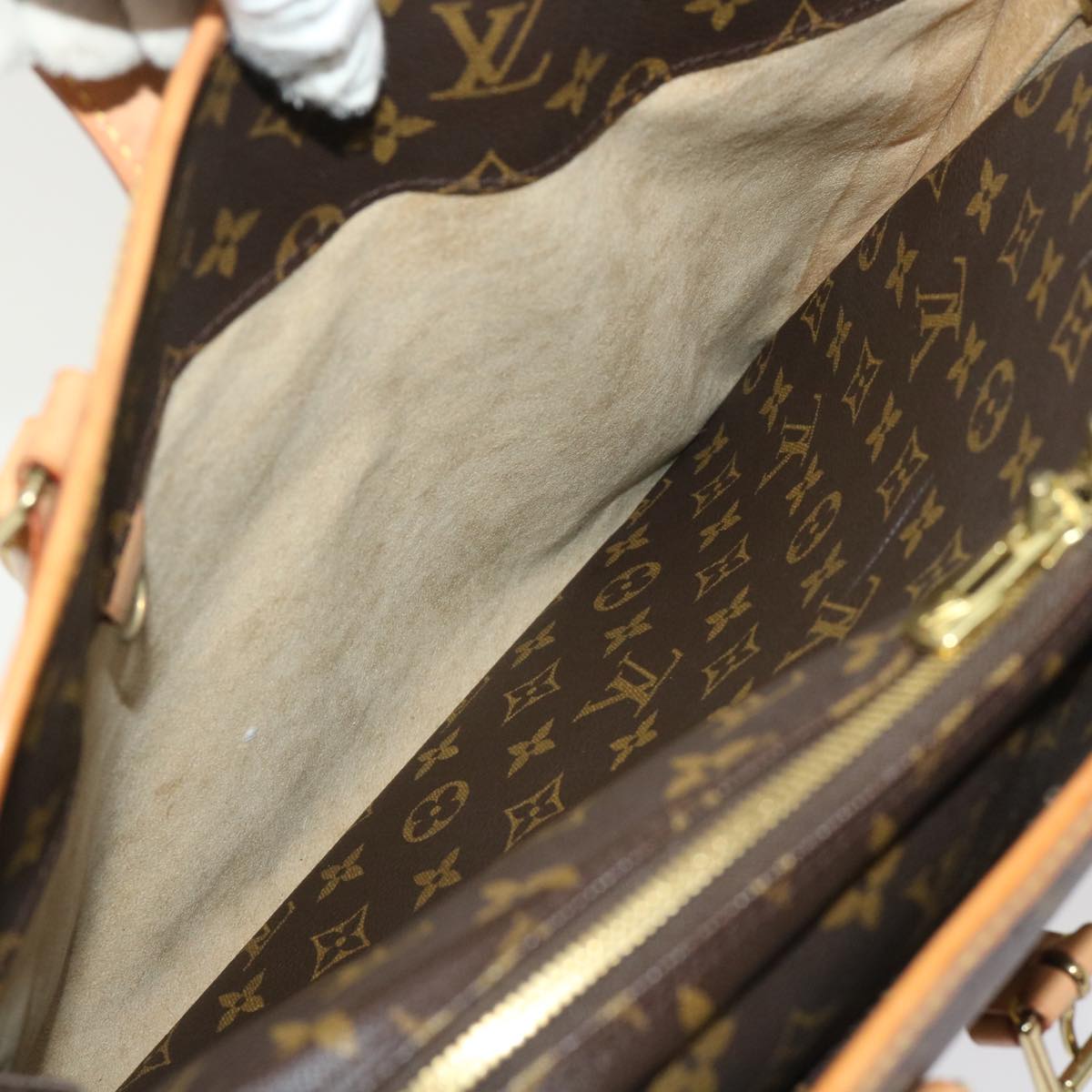 LOUIS VUITTON Monogram Rivoli Hand Bag M53380 LV tb722
