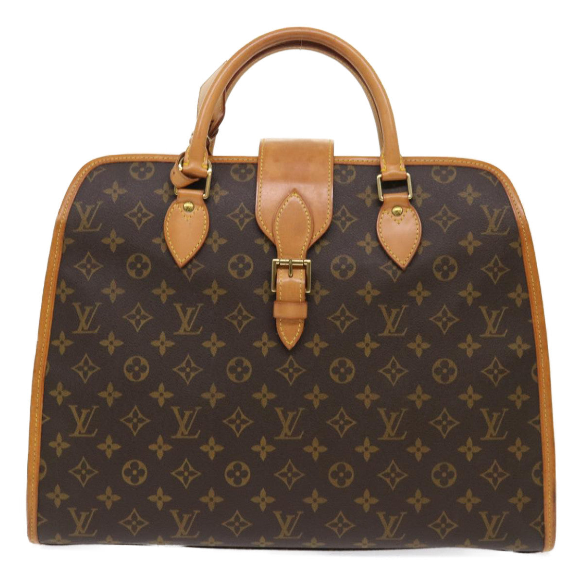 LOUIS VUITTON Monogram Rivoli Hand Bag M53380 LV tb722