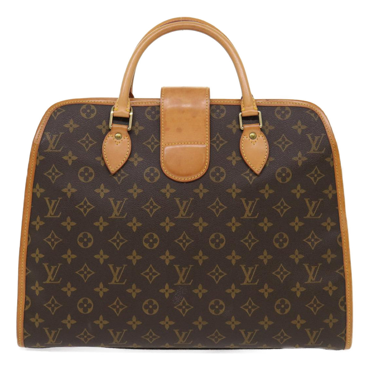 LOUIS VUITTON Monogram Rivoli Hand Bag M53380 LV tb722