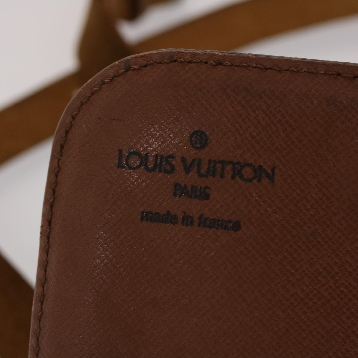 LOUIS VUITTON Monogram Cartouchiere MM Shoulder Bag M51253 LV tb723