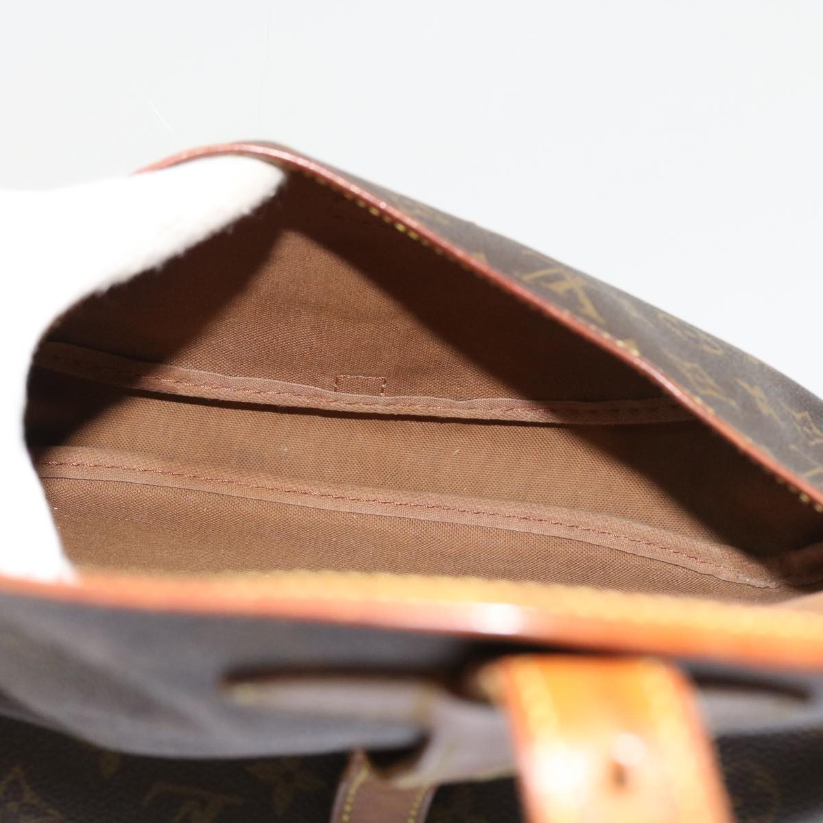 LOUIS VUITTON Monogram Saumur 30 Shoulder Bag M42256 LV tb875