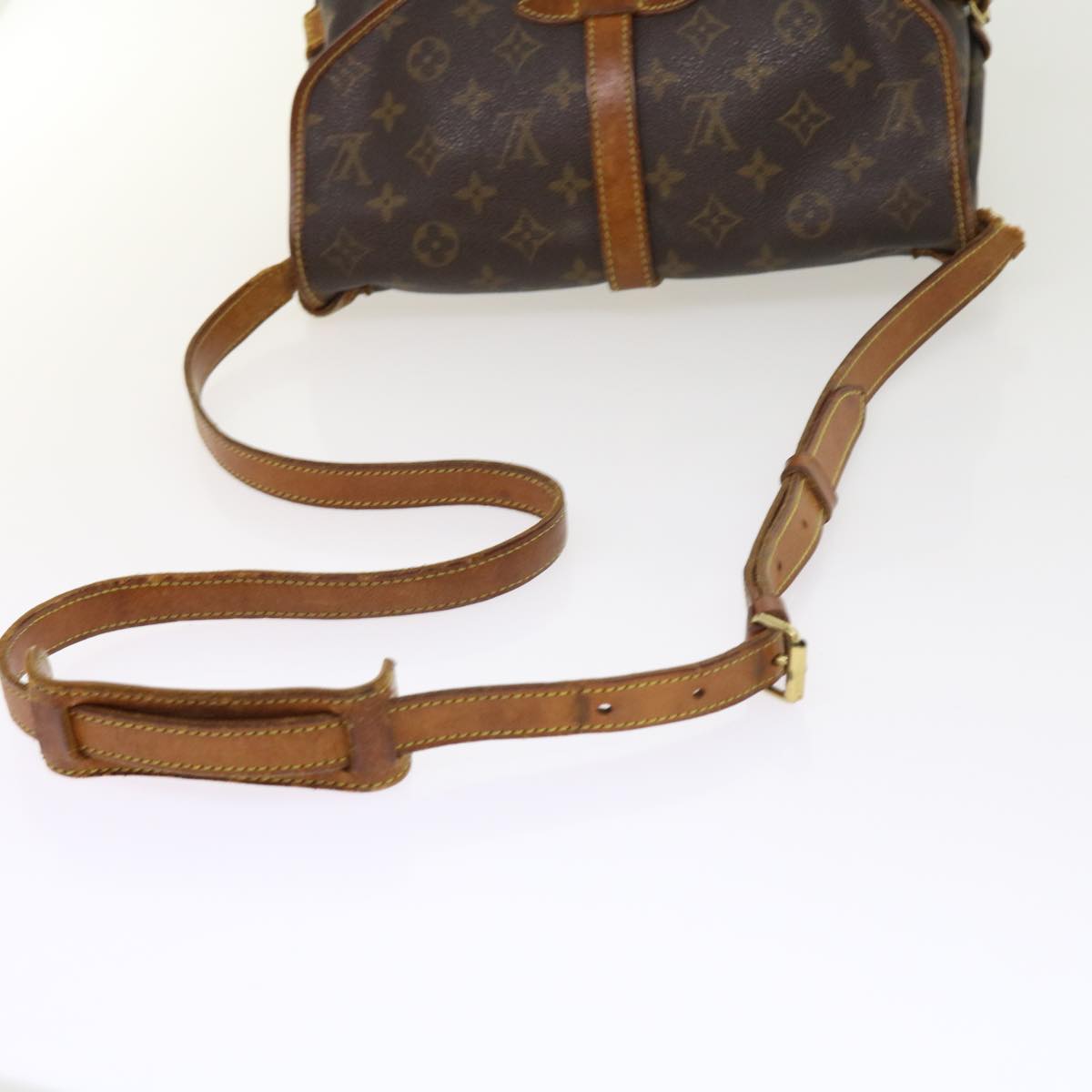 LOUIS VUITTON Monogram Saumur 30 Shoulder Bag M42256 LV tb875