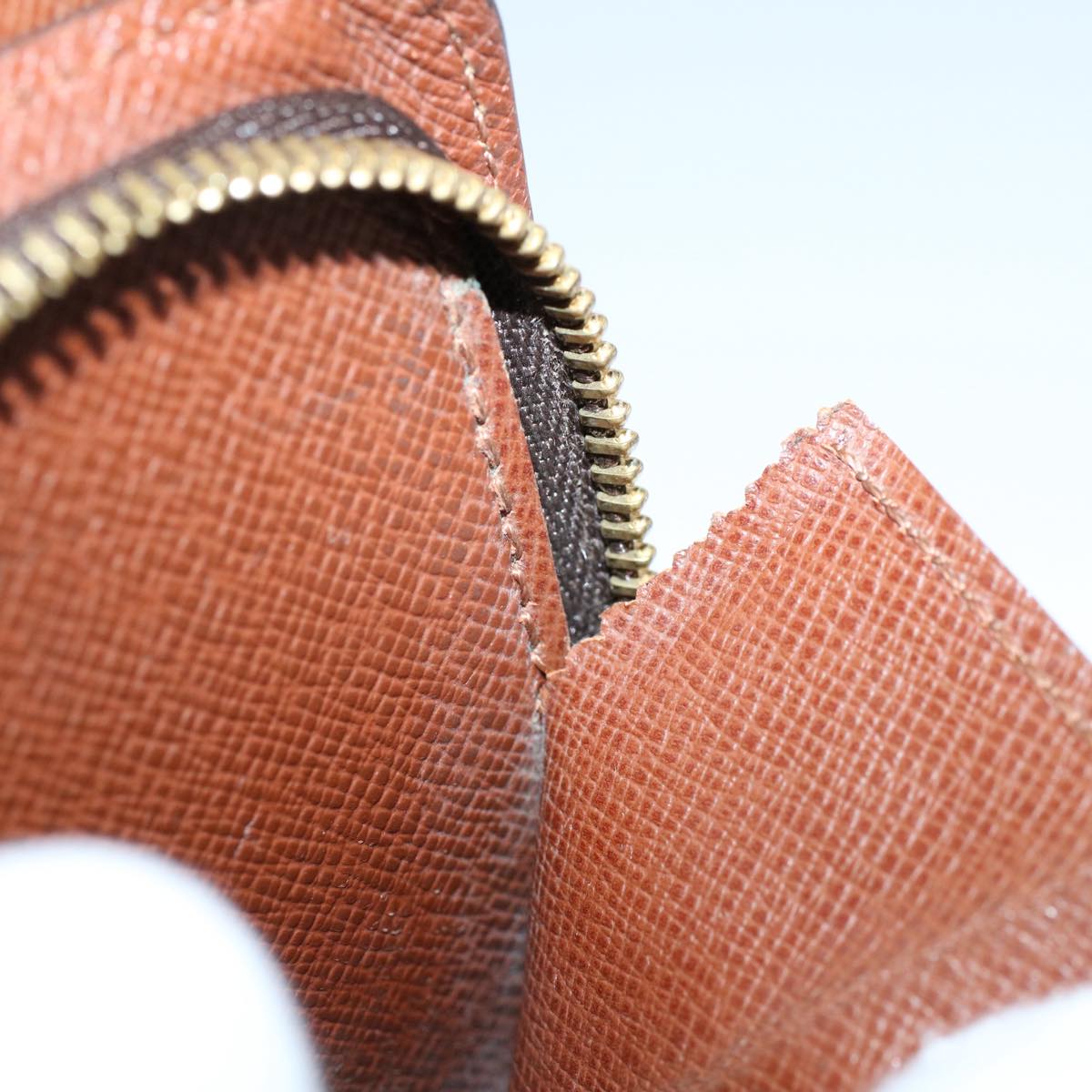 LOUIS VUITTON Monogram Compact Zip Wallet M61667 LV tb877