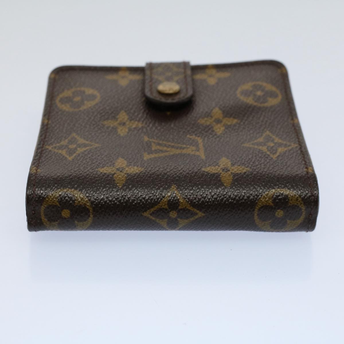 LOUIS VUITTON Monogram Compact Zip Wallet M61667 LV tb877